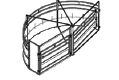 Cattle Crowding Tubs