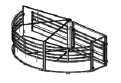 Cattle Crowding Tubs