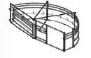 Cattle Crowding Tubs