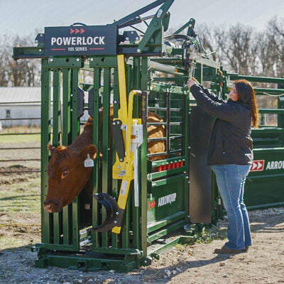 Powerlock 105 Series Hydraulic Squeeze Chute