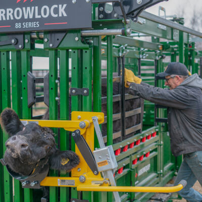 Arrowlock 88 Series Cattle Squeeze Chute- Call for Pricing