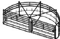 Cattle Crowding Tubs